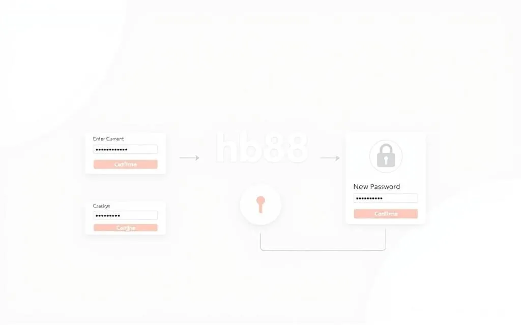 các bước đổi mật khẩu hb88